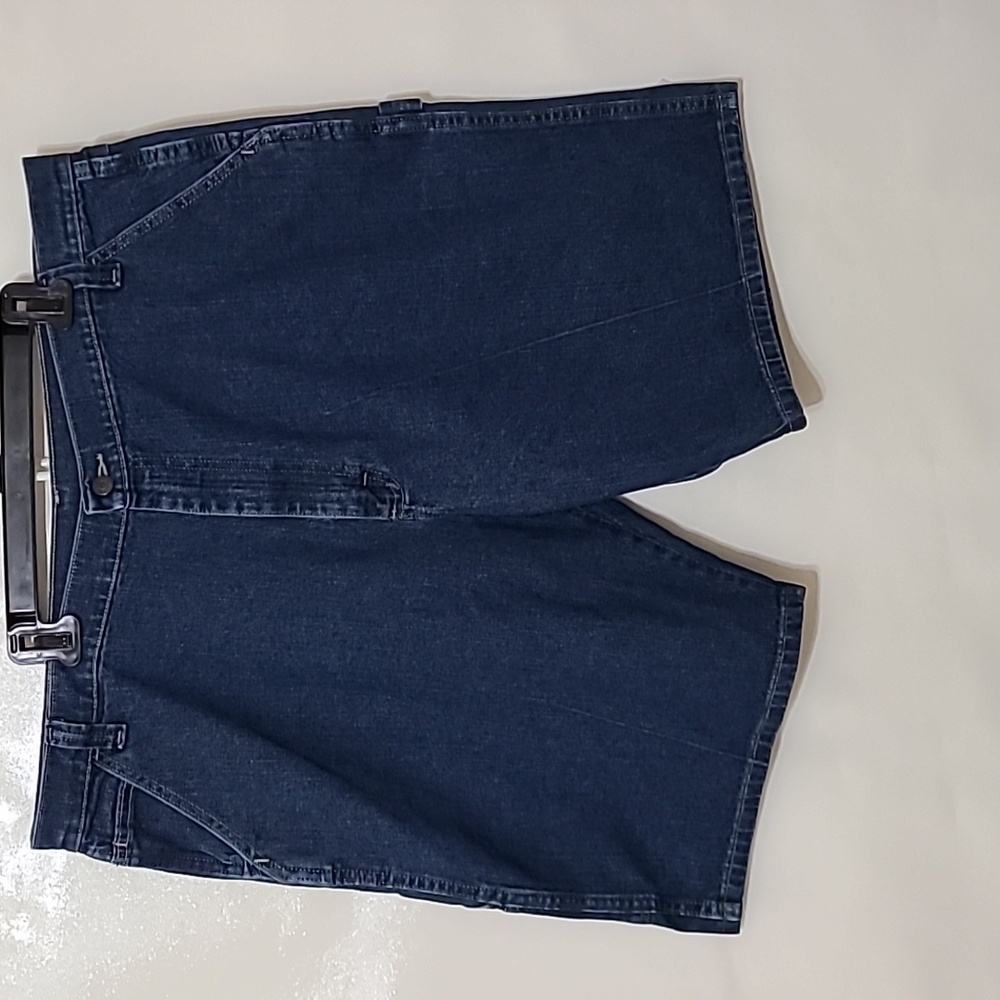 WRANGLER Men's‎ Classic Blue Denim Carpenter Jean Shorts - Size 42